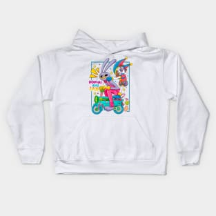 Pomni and jax The amazing digital circus Kids Hoodie